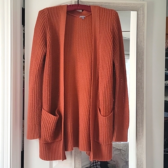 Charlotte Russe Sweaters Rust Colored Cardigan Euc Poshmark